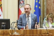 Kanzleramtsminister Thomas Drozda (S) bei seinen Ausführungen