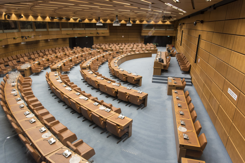 Blick in den Konferenzsaal