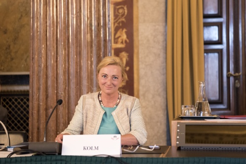 Dr. Barbara Kolm, Präsidentin des Hayek Instituts, Direktorin des Austrian Economics Centers beim Hearing