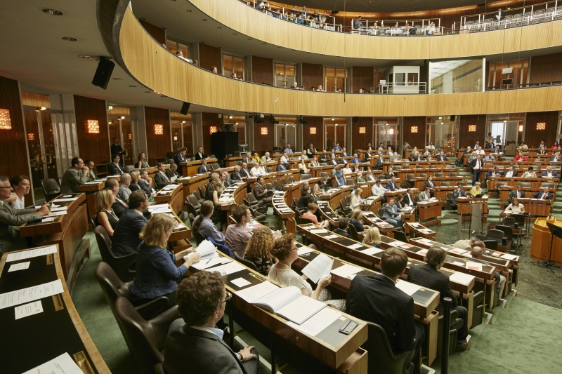 Blick Richtung VeranstaltungsteilnehmerInnen