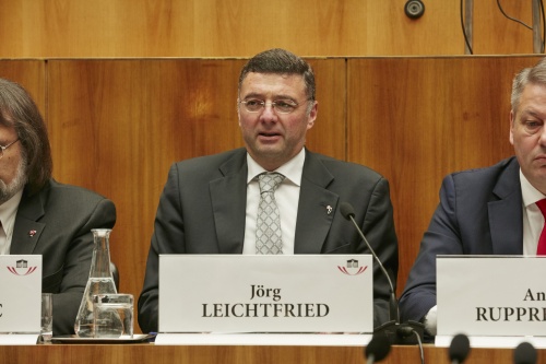 Verkehrsminister Jörg Leichtfried(S) am Wort