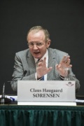 Claus Haugaard Sørensen am Wort