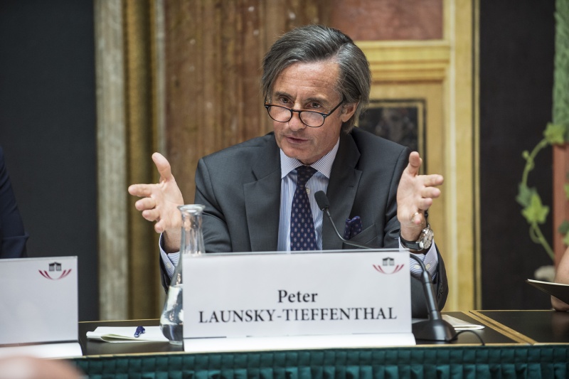 Botschafter Peter Launsky-Tieffenthal am Wort