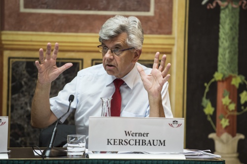 Werner Kerschbaum am Wort