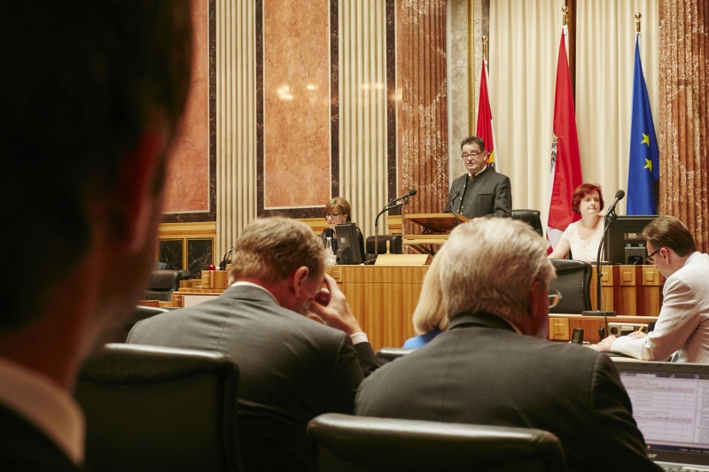 Rede von Bundesratspräsident Josef Saller (V)