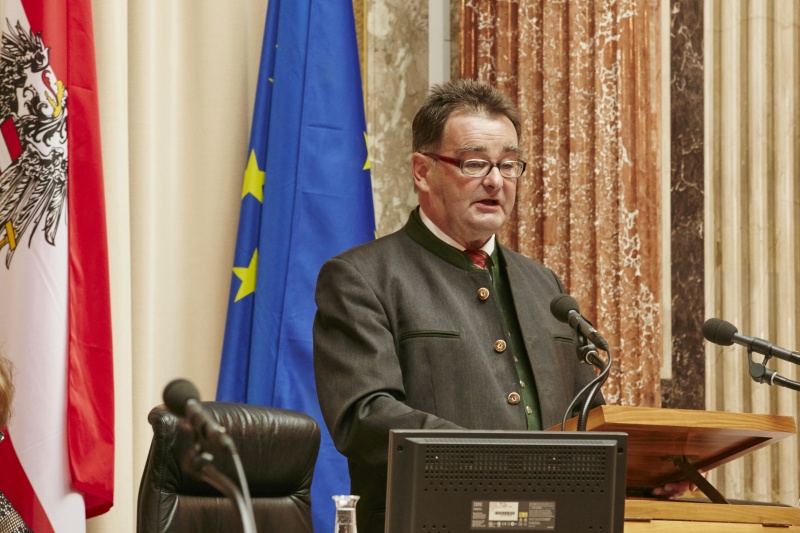 Rede von Bundesratspräsident Josef Saller (V)