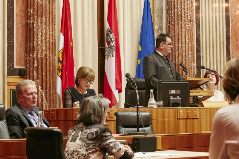 Rede von Bundesratspräsident Josef Saller (V)