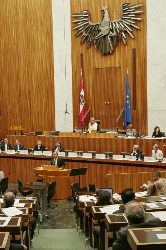 Rede von Johann Precht Fraktionsexperte FPÖ