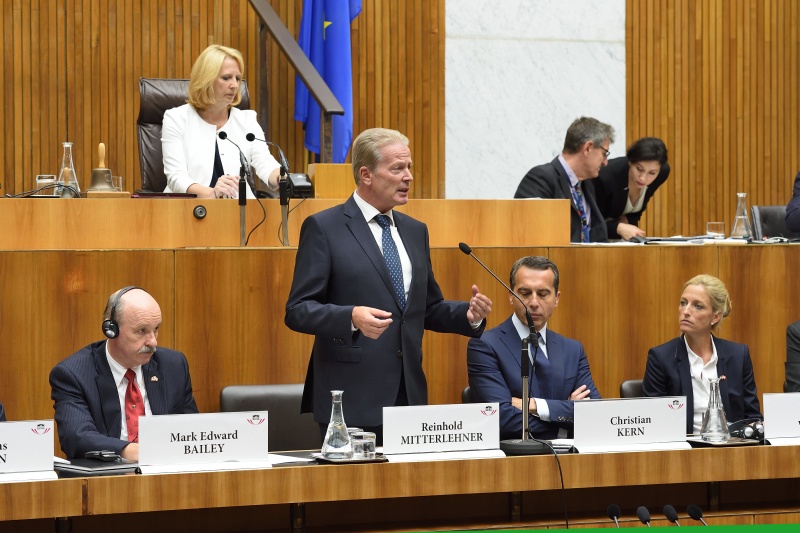 Einleitende Worte von Vizekanzler Reinhold Mitterlehner (V)