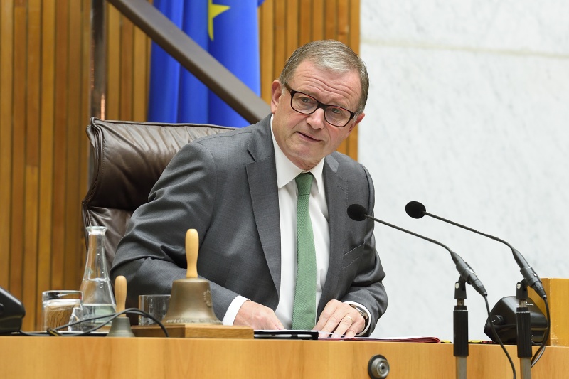 Zweiter Nationalratspräsident Karlheinz Kopf (V) am Vorsitz