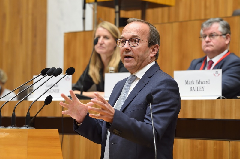 Nationalratsabgeordneter Peter Haubner (V) am Wort