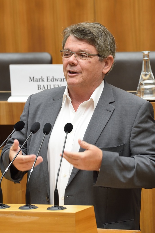 Nationalratsabgeordneter Wolfgang Katzian (S) am Wort