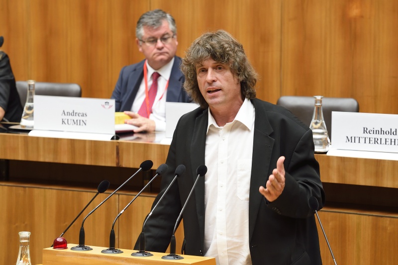 Landtagsabgeordneter Michael Johann (G)