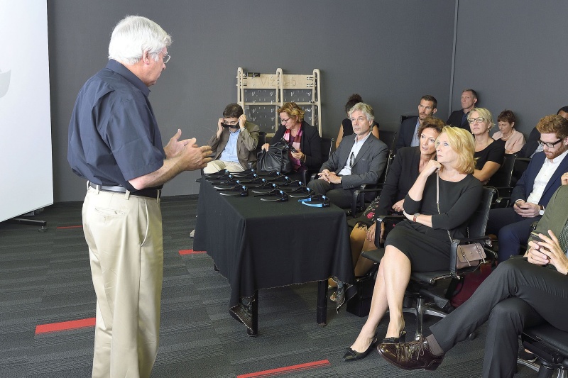 Nationalratspräsidentin Doris Bures (S) im Israelischen Technologieinstitut Technion