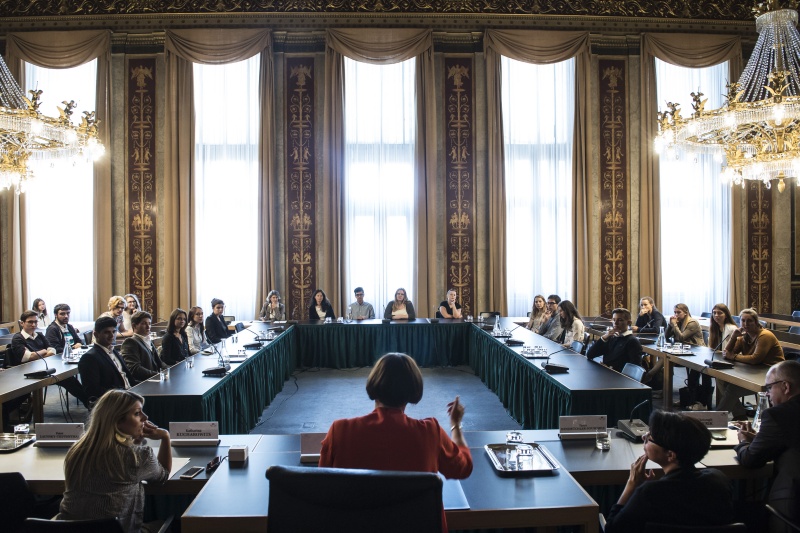 Blick Richtung VeranstaltungsteilnehmerInnen