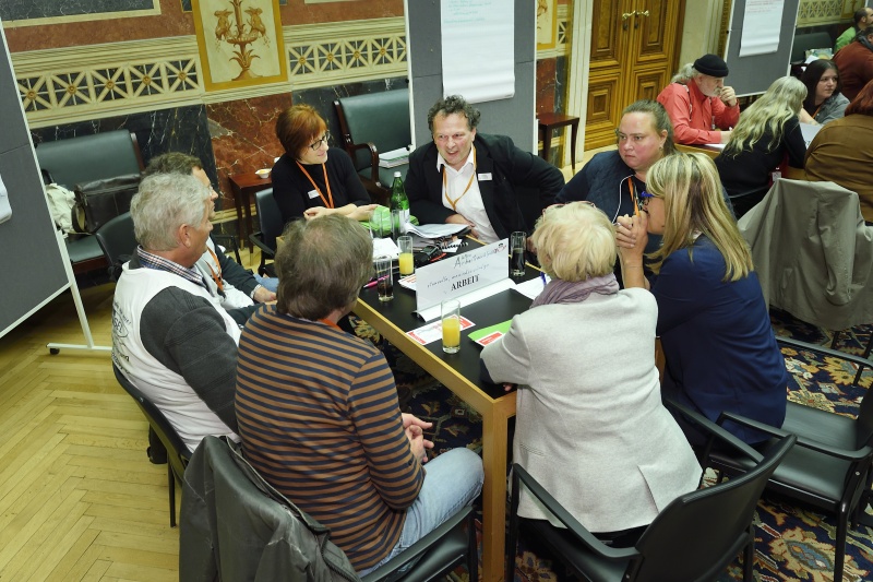 Blick Richtung VeranstaltungsteilnehmerInnen
