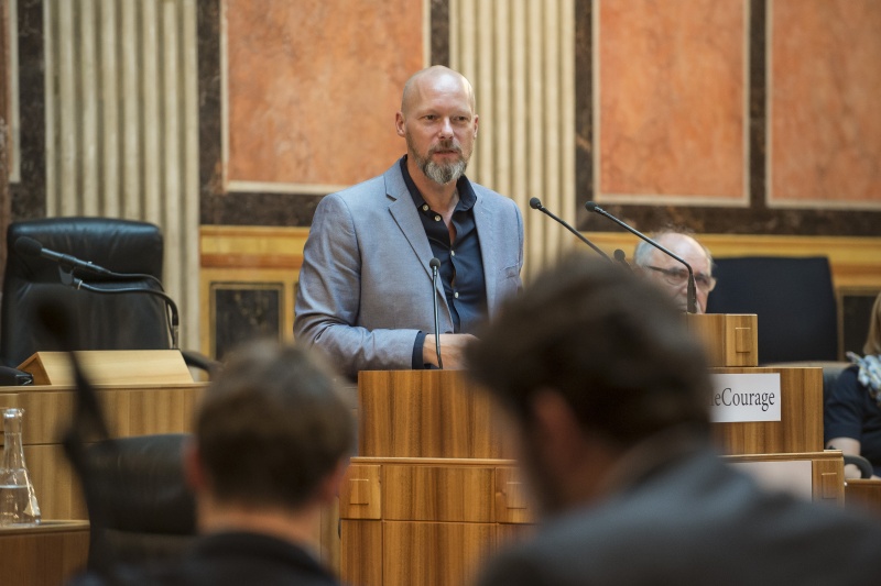Marco Schreuder am Rednerpult