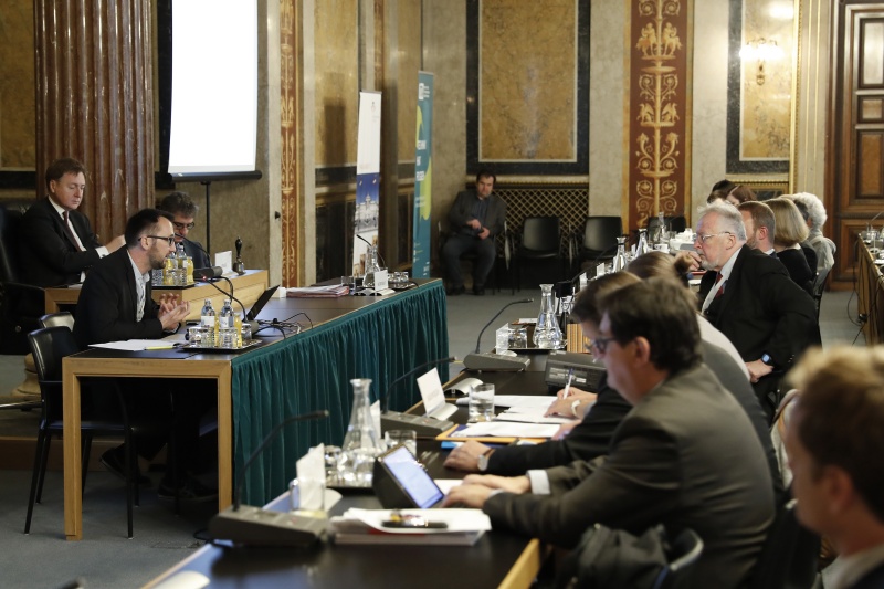 Keynote von Johann Weichbrord FH Nordwestschweiz. Blick Richtung KonferenzteilnehmerInnen