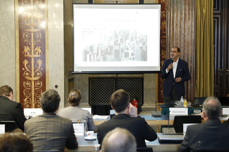 Keynote von Ayad Al-Ani vom Alexander, Humboldt Institut für Internet und Gesellschaft