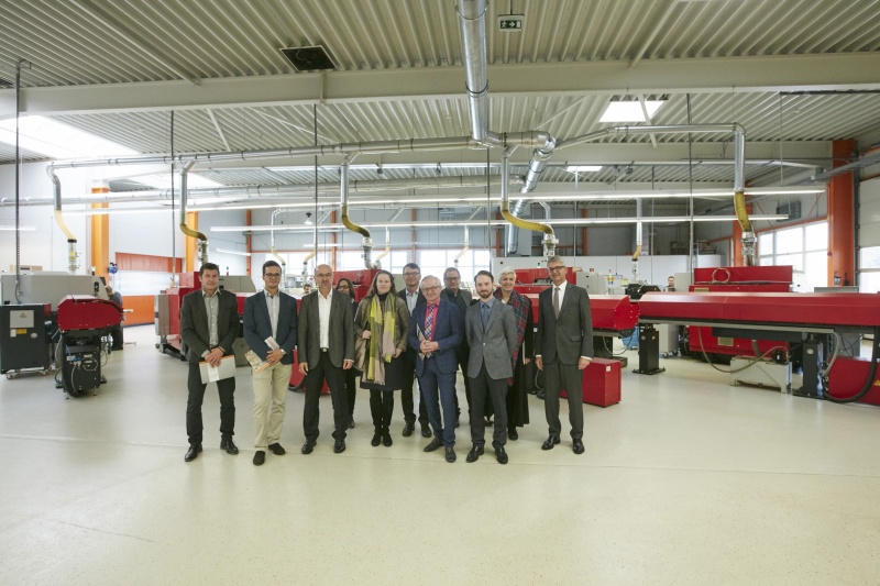 Firmenbesichtigung der Parlamentsdirektion und Projektleitung Generalsanierung Parlamentsgebäude bei der Firma ABW Automatendreherei Brüder Wieser GmbH