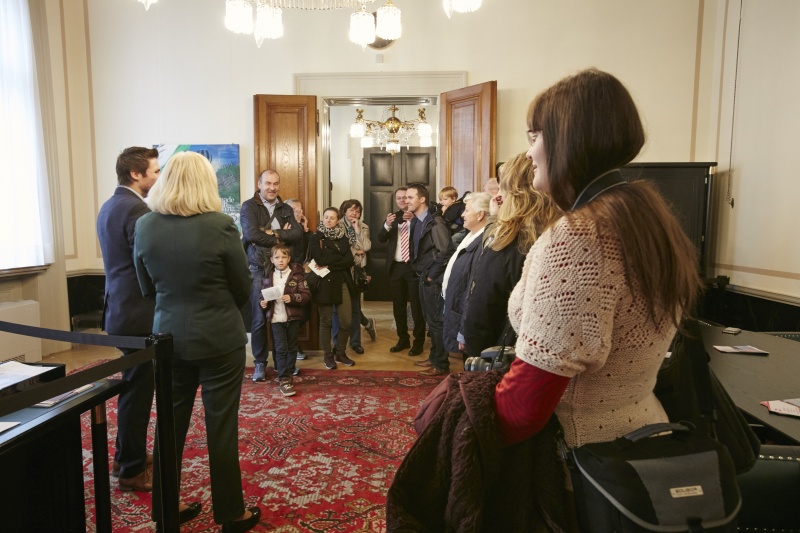 Besuch bei Vizepräsidentin des Bundesrates Ingrid Winkler (S)