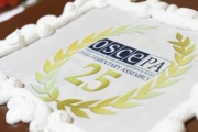 Jubiläumstorte zum 25jährigen Bestehen der OSZE-PV