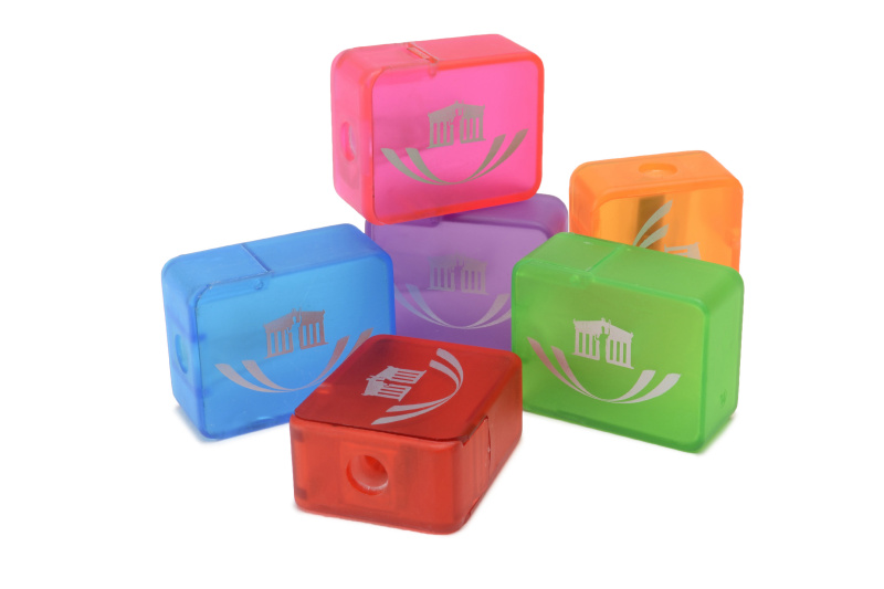 Bleistiftspitzer in diversen Farben