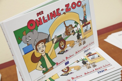 Das Kinderbuch 'Der Online Zoo' von ISPA