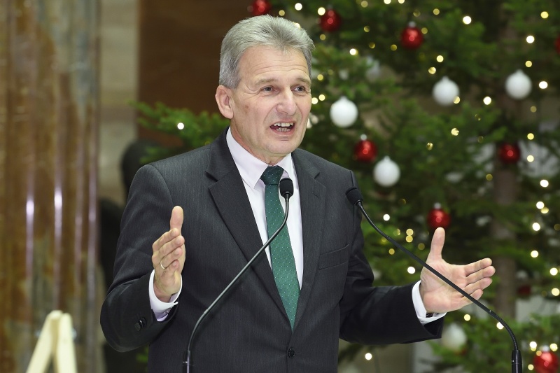 ÖGB-Präsident Erich Foglar am Wort