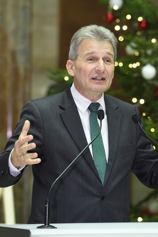 ÖGB-Präsident Erich Foglar am Wort