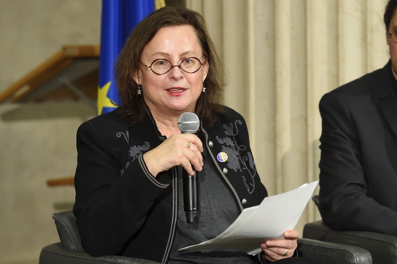 Rosa Logar, Interventionsstelle gegen Gewalt in der Familie am Wort