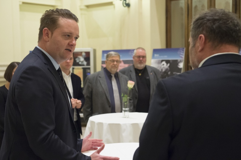 Bundesratspräsident Mario Lindner (S) bei seiner Eröffnungsrede