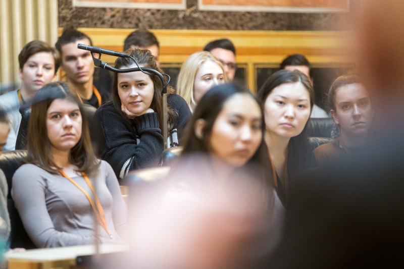 Blick Richtung StudentInnen