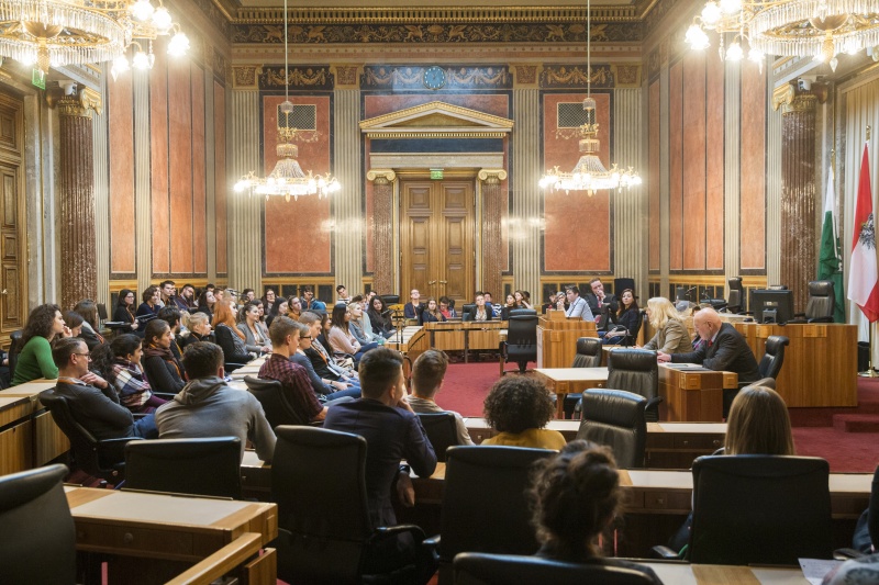 Blick Richtung StudentInnen