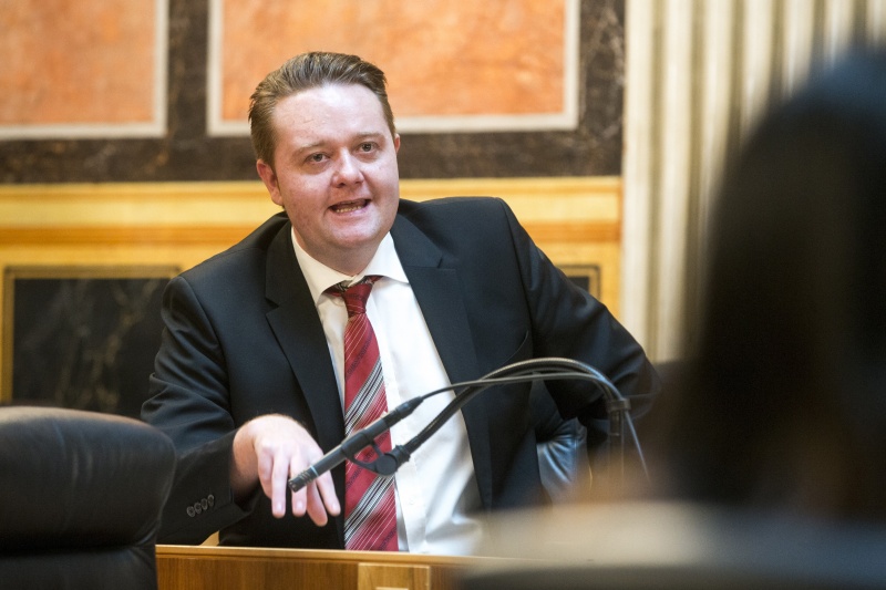 Bundesratspräsident Mario Lindner (S) am Wort