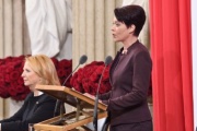 Bundesratspräsidentin Sonja Ledl-Rossmann (V) bei ihrer Ansprache