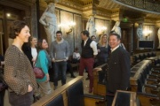 Gäste aus Vorarlberg im Historischen Sitzungssaal