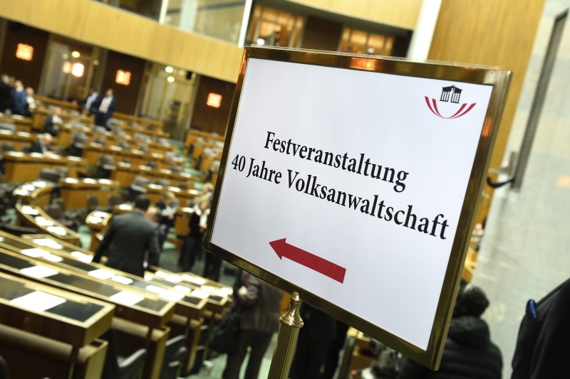 Hinweisschild zur Veranstaltung