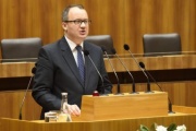 Adam Bodnar, Ombudsmann der Republik Polen bei seiner Ansprache
