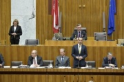 Bundeskanzler Christian Kern (S) bei seiner Erklärung