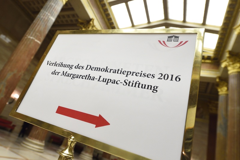 Hinweistafel zur Veranstaltung