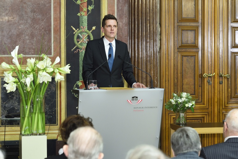 Thomas Geldmacher, Obmann des Personenkomitees "Gerechtigkeit für die Opfer der NS-Militärjustiz"