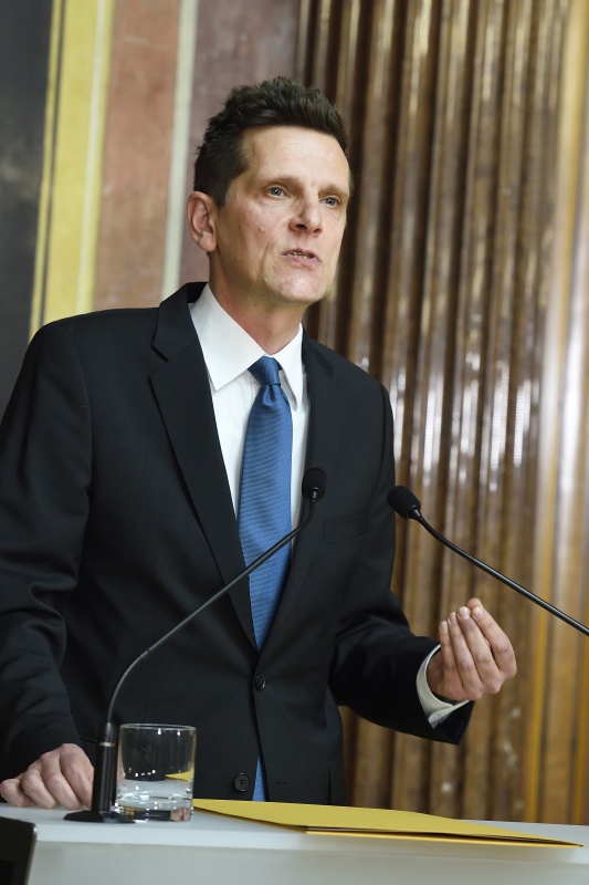 Thomas Geldmacher, Obmann des Personenkomitees "Gerechtigkeit für die Opfer der NS-Militärjustiz"