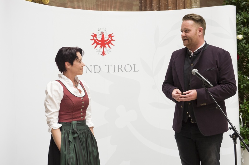 Bundesratspräsidentin Sonja Ledl-Rossmann (V) und Bundesrat Mario Lindner (S)