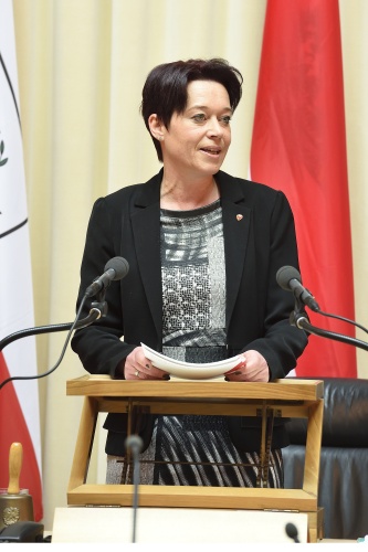 Antrittsrede von Bundesratspräsidentin Sonja Ledl-Rossman (V)