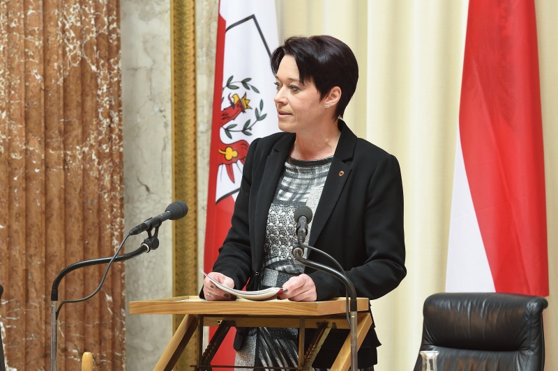 Antrittsrede von Bundesratspräsidentin Sonja Ledl-Rossman (V)