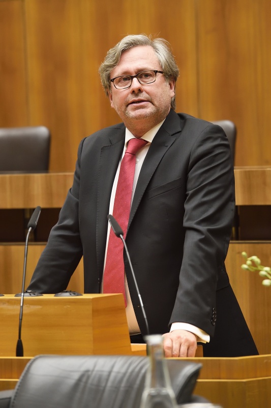 Generaldirektor ORF Alexander Wrabetz bei der Begrüßung