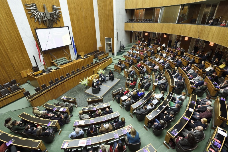 Blick Richtung VeranstaltungsteilnehmerInnen