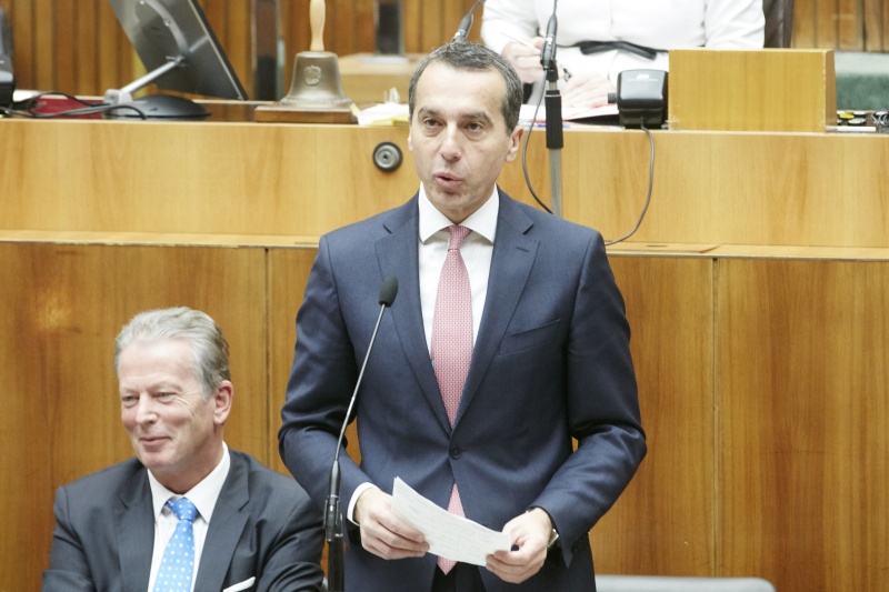 Erklärung von Bundeskanzler Christian Kern (S)