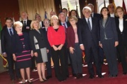 Gruppenfoto der EU ParlamentspräsidentInnen